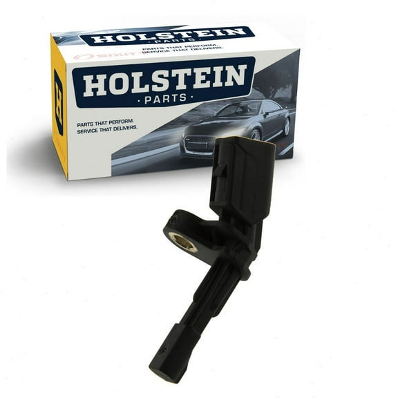 Holstein Rear Right ABS Wheel Speed Sensor compatible with Volkswagen Jetta 1.4L 2.0L L4 2009-2016