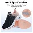 thumbnail image 5 of JOYFON Women Running Shoes Tennis Athletic Sneakers Cushioned Non Slip Lightweight Walking Shoes BlackOrange Size 10, 5 of 6