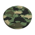 thumbnail image 6 of Uemuo Camouflage Shark Pattern Round Bar Stool Seat Covers Washable Stool Cushion Slipcover Elastic Bar Chair Covers-14 inch, 6 of 7