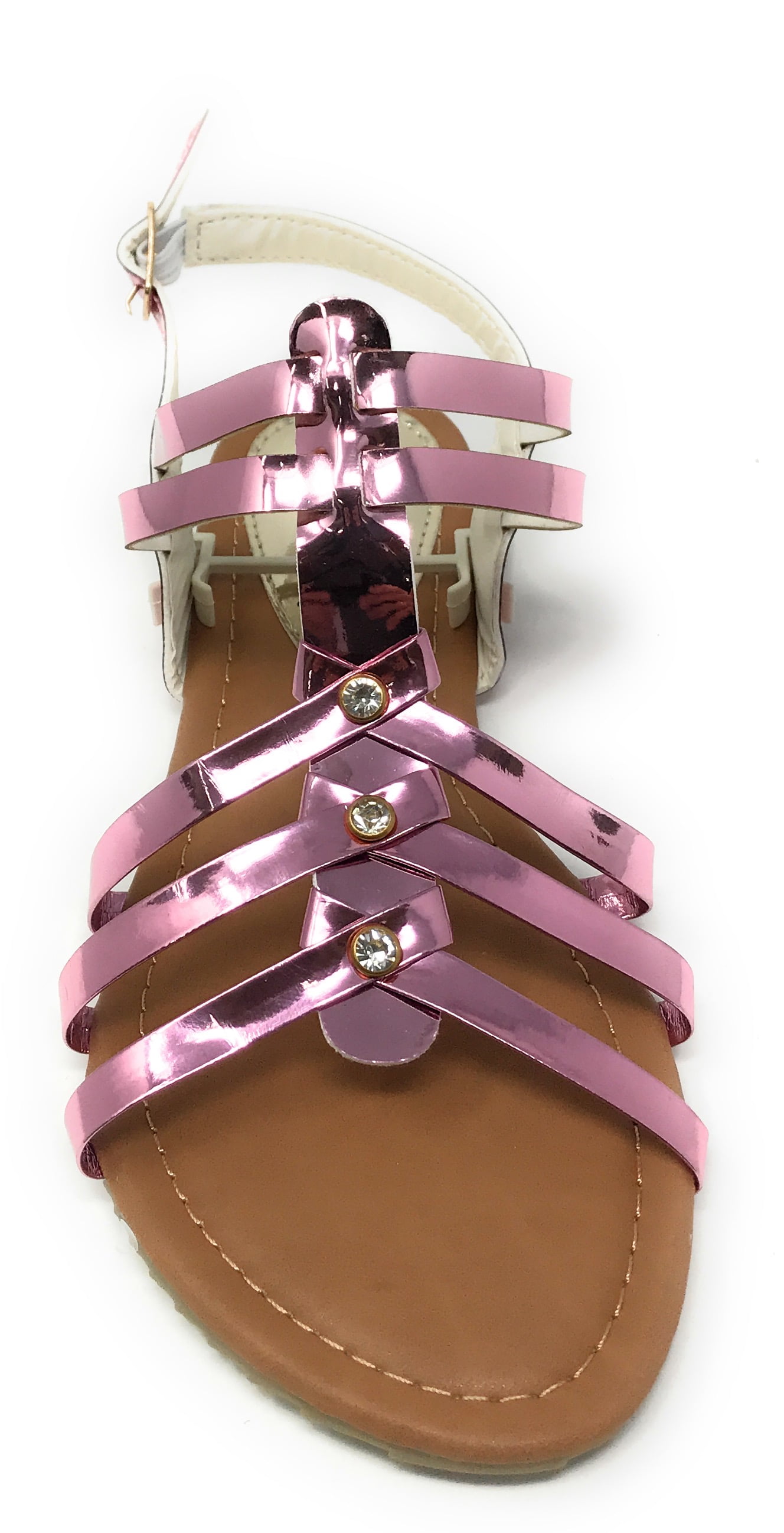 Metallic Strappy Sandal (Women's)