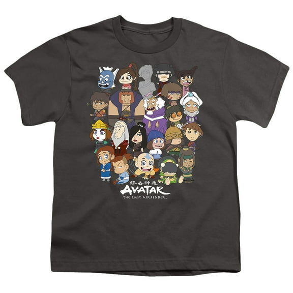 Avatar The Last Airbender Chibi Group Unisex Youth T Shirt