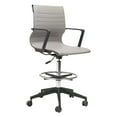 thumbnail image 2 of Stacy Drafter Office Chair Gray, 2 of 13