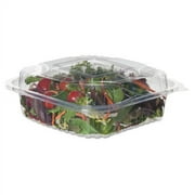 Eco-Products EPLC81 Clear Clamshell Hinged Food Containers
