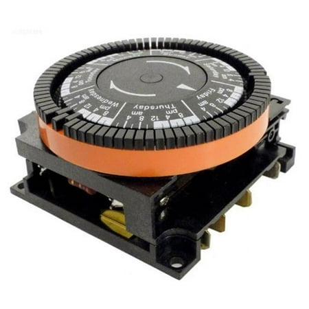 7 Day Diehl Time Clock SPDT - Orange