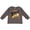 Charcoal Grey, variant on Inktastic Three and Digging It Bulldozer 3rd Birthday Boys or Girls Long Sleeve Toddler T-Shirt