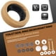 thumbnail image 4 of Kit de Anillo para Inodoro Inodoros con Salida Al Piso Nueva InstalacióN o Reajuste Incluye Pernos Armario, Tapas Pernos, Bridas y Arandelas, 4 of 5