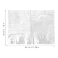 thumbnail image 4 of Minkissy 100Pcs Transparent PVC Heat Shrinkable Wrap Bags for Crafts Wrapping Soaps Packaging 15.7X11.8In, 4 of 4