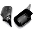 thumbnail image 4 of Side Door Mirror Cover Cap Carbon Fiber Look L&R Wing Door Rearview Mirror Covers Replacement for BMW E46 1998-2005, 4 of 7