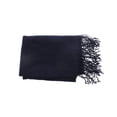 thumbnail image 1 of Châle Style Pashmina 26 Po de Large par 72 Po de long Bleu Marin, 1 of 2
