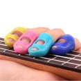 thumbnail image 3 of Protectores de dedos para guitarra protección de dedos para ukelele de Ehuebsd silicona, 3 of 8