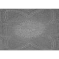 thumbnail image 1 of Ahgly Company Machine Washable Indoor Rectangle Transitional Carbon Gray Area Rugs, 4' x 6', 1 of 7