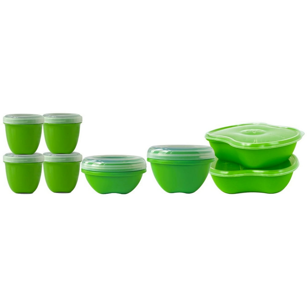 Preserve 8Piece Food Storage Set, Made from Recycled Plastic