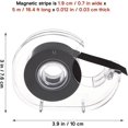 thumbnail image 3 of Dispensador de cinta magnética, tira magnética de cinta magnética flexible con respaldo adhesivo y dispensador de cinta, rollo de cinta magnética para manualidades, proyectos de bricolaje, uso en el, 3 of 4