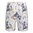 thumbnail image 6 of Naloa Rabbit And Butterfly Men's Beach Shorts, Surfing shorts, Swim trunks, Quick Dry Swim Trunks for Surfing Beach Fun - XX-Large, 6 of 9
