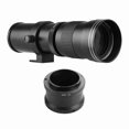 thumbnail image 1 of Telephoto Camera Mf Super Telephoto Zoom Lens f/8.3-16 420-800 mm T Monte Con El Anillo Adaptador Nex-Montura Universal 1/4 Reemplazo de Hilo para La Cámara de Monto Electrónico, 1 of 7