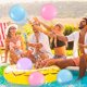 thumbnail image 4 of Molinillo inflable de pelotas de playa de 6 pulgadas, 24 piezas, 4 of 6