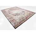 thumbnail image 6 of Unique Loom Turin Augustus Rug Rust Red/Blue 9' x 12' 2" Rectangle Border Bohemian Perfect For Living Room Bed Room Dining Room Office, 6 of 7