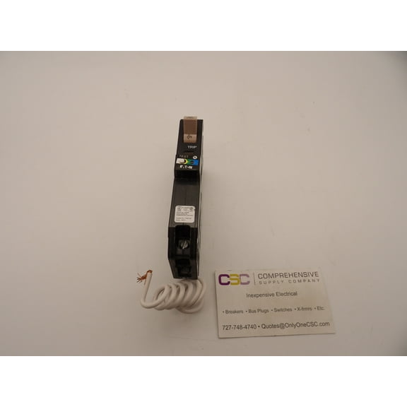 EATON  20A AMP 1P POLE 10kA@120V PLUG ON DUAL FUNCTION AFCI/GFCI CIRCUIT BREAKER - CHFN120DF - NNB