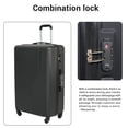 thumbnail image 2 of S-HOME 7-Pc ABS Luggage Set, 20/24/28 Inch Hardshell Spinner Suitcases & 4 Bags, 2 of 9