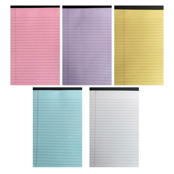 WORGEOUS  5 Books Task Planner Notepad Holder Graph Paper Notebook Office