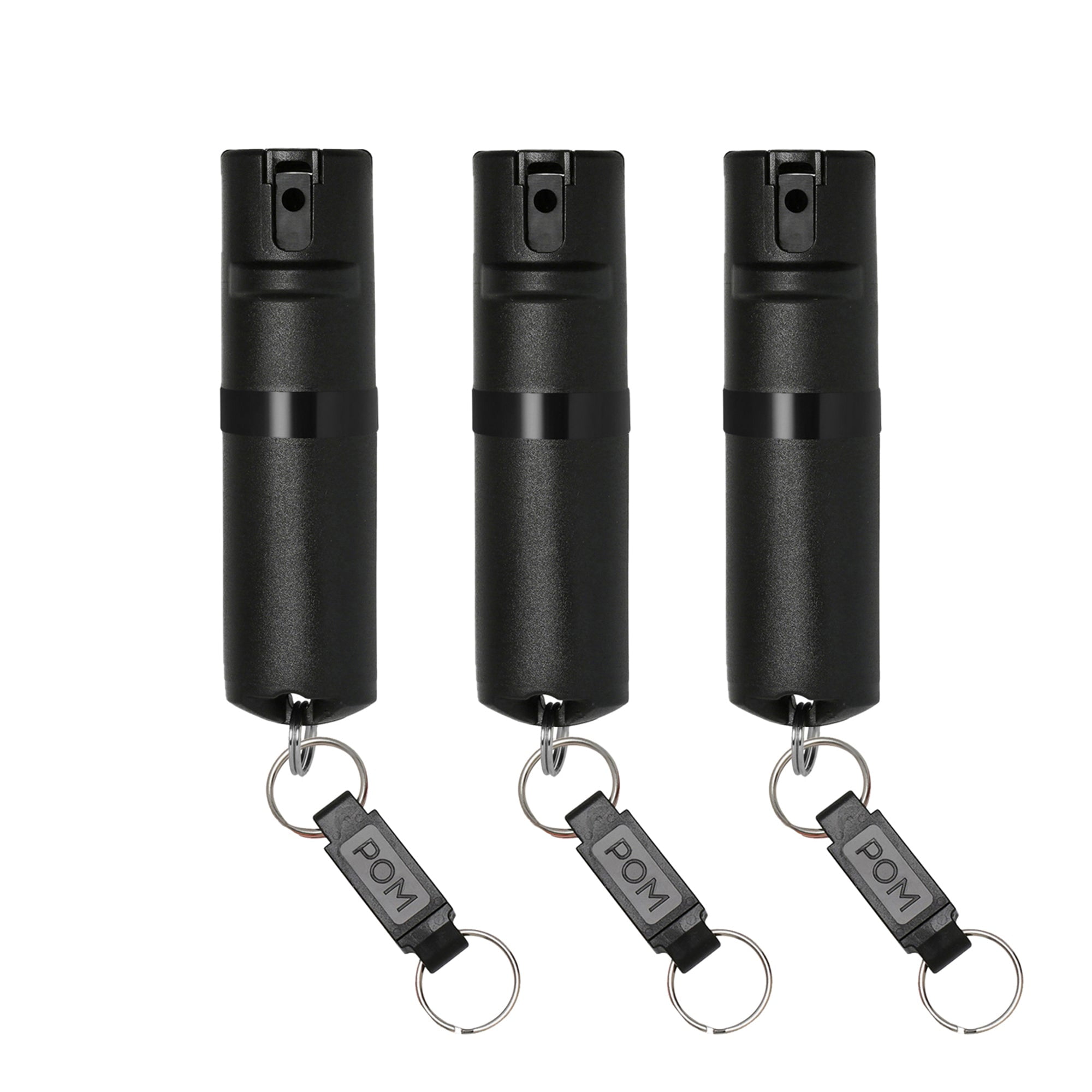 POM Pepper Spray Keychain Flip Top Safety Maximum Strength OC Spray
