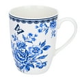 thumbnail image 4 of Porcelain Awakening Mug Vintage Indigo Mugs Set of 4, 12.2 fl oz (360 ml) Tea Mug Coffe Mug for Parties Kitchen Teacup, 4 of 9