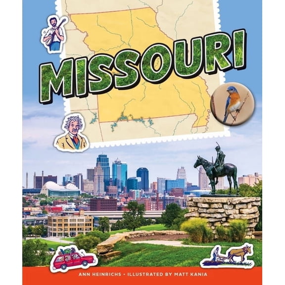 USA Travel Guides Missouri, (Hardcover)