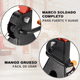 thumbnail image 3 of Torre Auto Bloosom  2 Piezas Doble Seguro Altura 3 Toneladas 29-41 Cm  Negro, 3 of 4