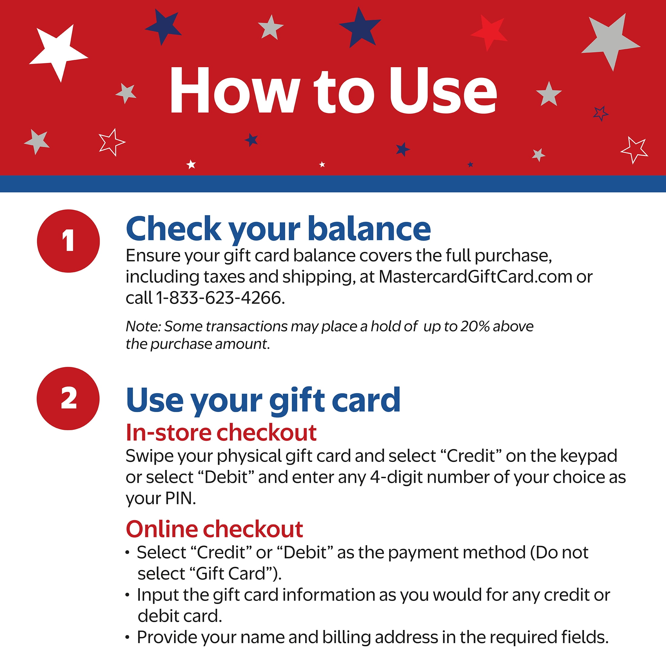 Mastercard® $50 USA Fluffy Gift Card (plus $5.84 Purchase Fee)