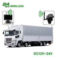 thumbnail image 4 of Cámara de respaldo inalámbrica para vehículos de 2,4 GHz Monitor LCD de 9 pulgadas para camiones, autobuses, vehículos recreativos, remolques, excavadoras 12V-24V Impermeable IP67 Ángulo 120��, 4 of 5