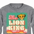 thumbnail image 3 of The Lion King - Retro Styled - Simba - Toddler & Youth Long Sleeve Graphic T-Shirt, 3 of 5