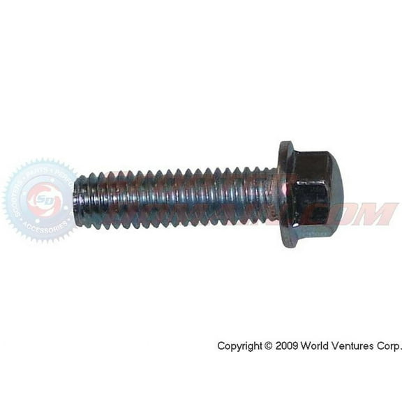 Fig. 1 /  Part No.08   GY6 Engine Cover Bolt 24mm X 6mm (Set of 2)