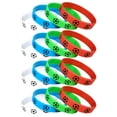 thumbnail image 4 of 16 pulseras elásticas de silicona para fútbol, accesorio para fútbol., 4 of 7
