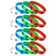 thumbnail image 4 of 16 pulseras elásticas de silicona para fútbol, accesorio para fútbol., 4 of 7