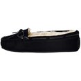 thumbnail image 4 of Minnetonka Womens Cally Slipper, Black, Size 8 Wide, 4 of 4