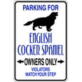 thumbnail image 1 of New Wall Ideas Parking For English Cocker -Parking Signs 9 X18", 1 of 1