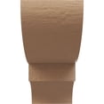 thumbnail image 2 of 8"W x 24"D x 16"H Classic Ridgewood Rough Cedar Woodgrain TimberThane Corbel, Primed Tan, 2 of 6