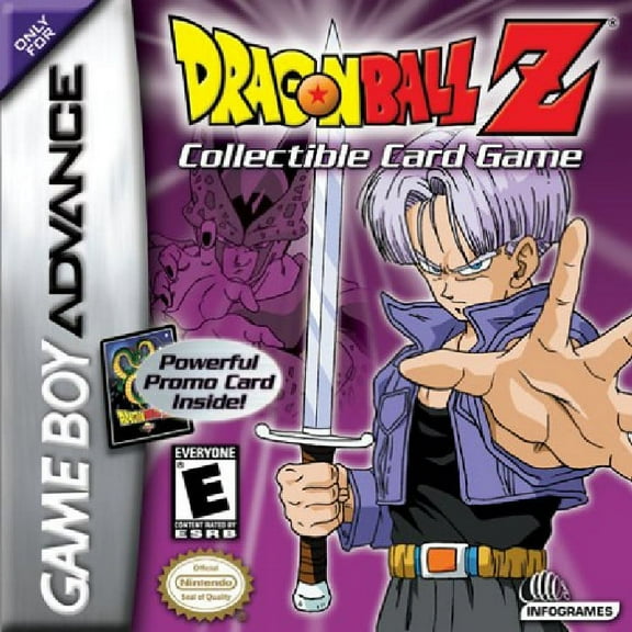 Dragon Ball Z: Collectible Card Game (Nintendo Gameboy Advance, 2002) Fighting Game