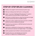 thumbnail image 5 of Limpiador de brochas de maquillaje Sigma Spa Express Silicone Black, 5 of 5