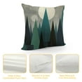 thumbnail image 4 of JEUXUS  Mountain Landscape, Mountainscape, Mountain Mural, Winter Mountains Home Decorative Throw Pillow Case Cushion Cover for Sofa Couch, 4 of 5