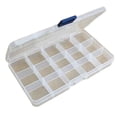 thumbnail image 1 of Caja de almacenamiento transparente Caja de almacenamiento de plástico Caja de almacenamiento Caja de joyería Caja de herramientas Almacenamiento 10 cuadrículas 15 cuadrículas 24 cuadrículas Caja de, 1 of 1