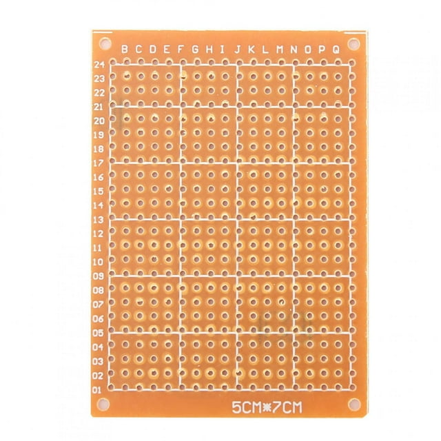 Printed Circuit Board, Multi Usage Stable Prototype Breadboard 2.54mm Hole Pitch Anti Aging For Electronic Factory