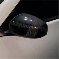 thumbnail image 5 of 1 Pair Rearview Mirror Cover Carbon Fiber Side Mirror Caps for 370Z Z34 2009-2019, 5 of 5
