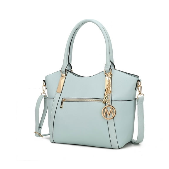 MKF Collection Janise Women's Tote Bag,Solid Shoulder Bag Handbag Purse by Mia K - Seafoam