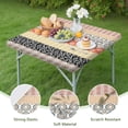 thumbnail image 4 of Colorful Bohemian Design Tablecloth with Stretch Fit for Various Table Settings, 4 of 6