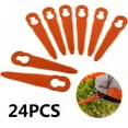 thumbnail image 1 of 24 Pcs Replacement Plastic Blades Accessories for STIHL Polycut 2-2 FSA 45 Lawnmower Trimmer Grass Cutter, 1 of 5