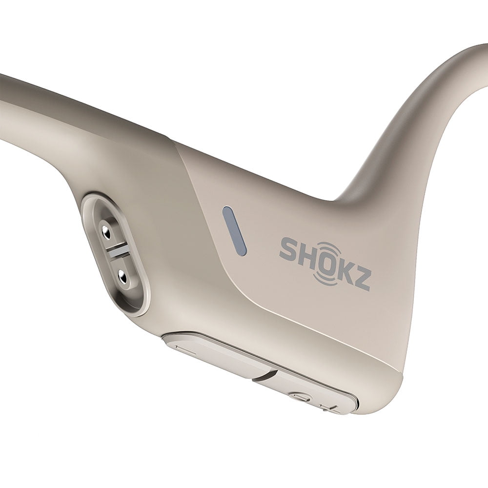 Shokz OpenRun Pro – Premium Bone Conduction Headphones - Mini - Beige