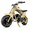 Yellow, variant on 50cc 2-Stroke Kids Dirt Bike, Gas Powered with Pull Start, No Oil Mixing (Oil-Injection), Rear Disc Brake, Up to 20 MPH, 165 lb Capacity, for Teens 13+