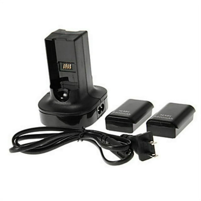 EASTIN Support de Station de Recharge à Double Batterie Compatible avec Xbox 360, Station de Recharge à Batterie Rechargeable, Base de Support de Chargeur