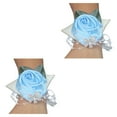 thumbnail image 4 of Ramillete de muñeca Matsuzay con rosa azul claro 2Conjunto, 4 of 6